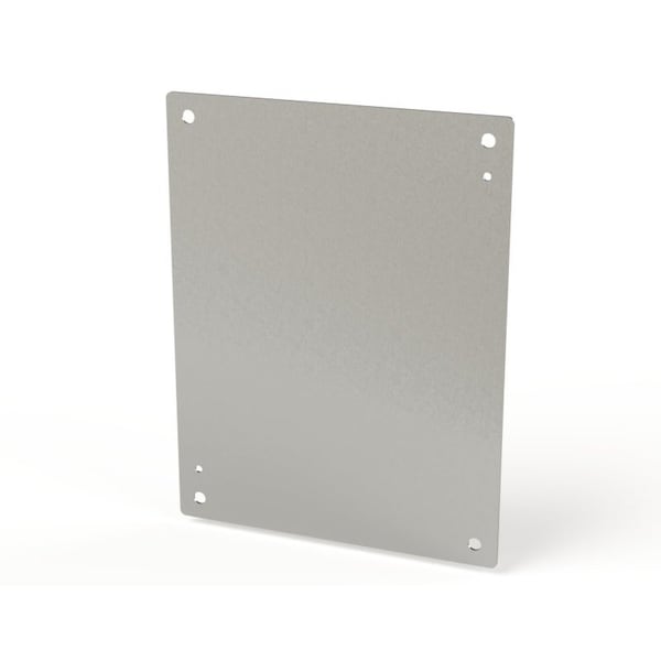 17 in H, 0.13 in D, 13 in W, Stainless Steel